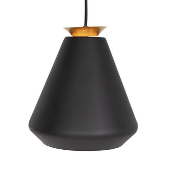 Moderne Hanglamp met 3 Pendels | Zwart met Goud