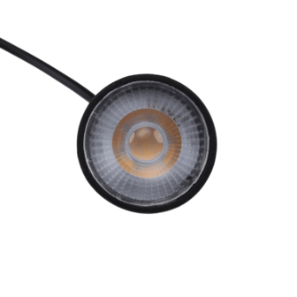 Extra Dunne LED spot 5W 2000K - 2700K Dim to Warm (550 Lumen) | Zwart