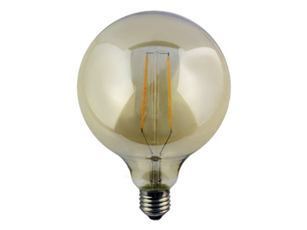 Speciale LED-lampen Metalen gedompelde lampen LED E26 moderne glazen  gloeilampen goud, globe, chroom, koper half dip globe lamp g40 g125 -   Nederland