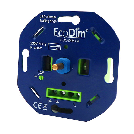 ECO-DIM.04 LED Dimmer Universal 0-150W Trailing Edge (RC)