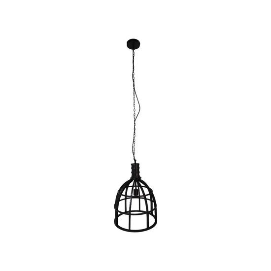 Hanglamp IRON 40x50 zwart metaal