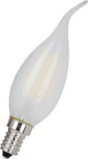 LED Filament Candle Bulb E14 1W 2700K Matt | 100 Lumen