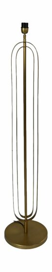 Vloerlamp Rond | Goud | Metaal | 140 cm