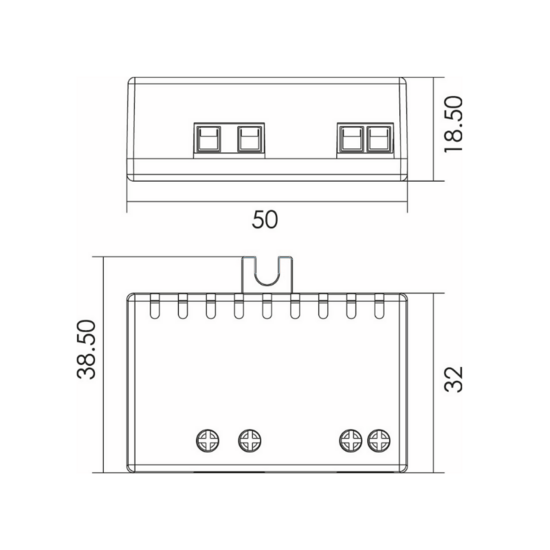 LED Driver 12V Constant | 6W | Niet-dimbaar | Extra Klein