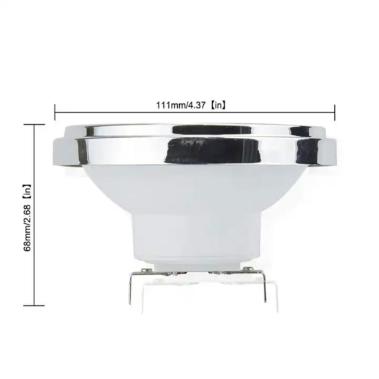 AR111 G53 Dimbare Led Spot 9W 1800-3000K (750 Lumen) | Incl. driver