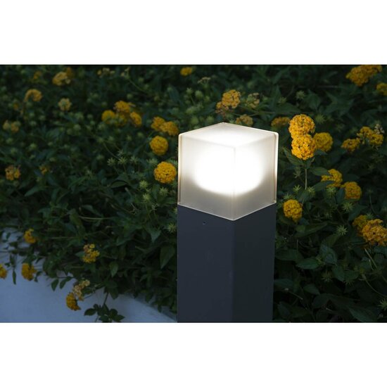 Staande Buitenlamp GRAFIT Vierkant | 90 cm | E27