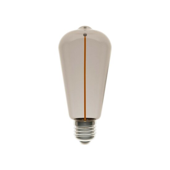 LED Rookglas Magnetische Gloeilamp Deco Lijn Edison ST64 2,2W 60Lm E27 1800K - F03