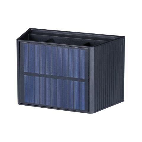 Solar Tuinverlichting 100lm 2700K Zwart met IP65 Bescherming