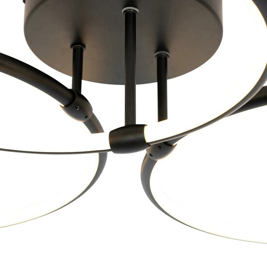 moderne plafondlamp bevestiging