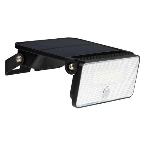 Solar Buitenlamp 1000lm 4000K Zwart met IP54 Bescherming