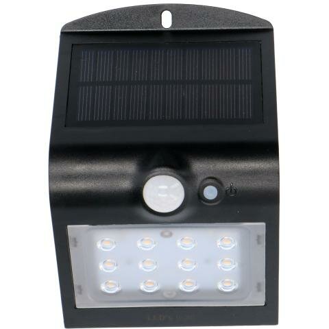 Solar Buitenverlichting 1000lm 5000K Zwart met IP44 Bescherming