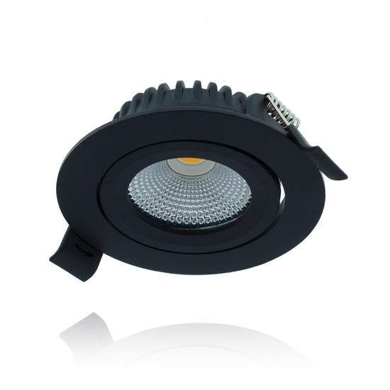 Led inbouwspot EXTRA DUN - Zwart 5W | Dimbaar