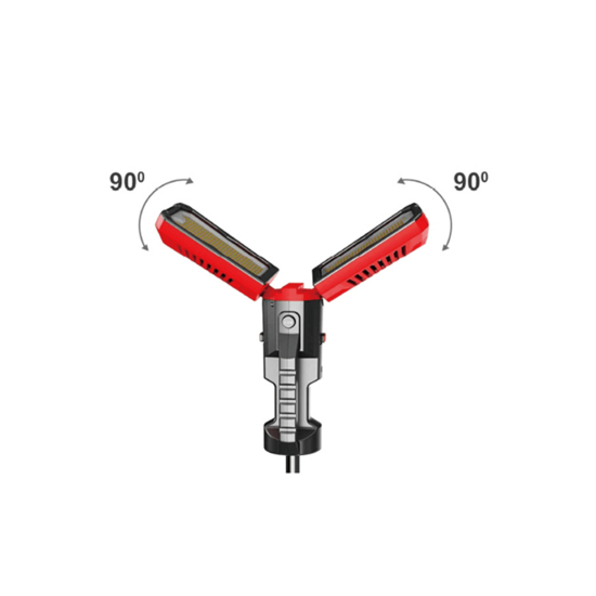 LED Werklamp op Statief 2*50W | Instelbare Lichtkleur | Verstelbare Bouwlamp