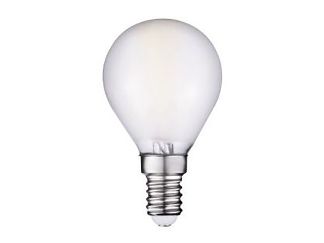 LED Filament kleine bol E14 2W 2700K Mat (G45)