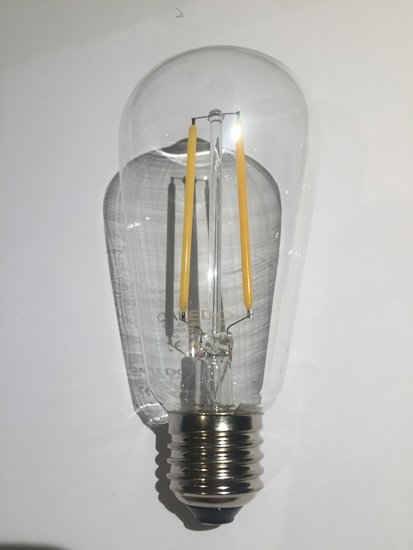 Dimbare led lamp E27 2W 2700K HELDER (ST64)