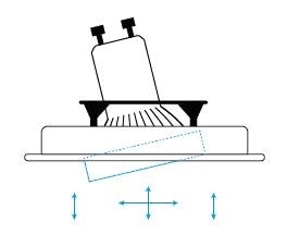 Led Inbouw Spot Armatuur Wit | Verzonken