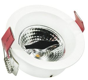 Led Inbouw Spot Armatuur Rond Wit | Verzonken V2