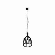 Hanglamp IRON 40x50 zwart metaal