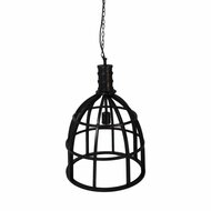 Hanglamp IRON 40x50 zwart metaal