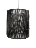 Hanglamp Rotan - &oslash;50x56 cm - Black Wash