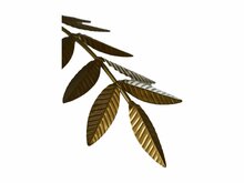 Palm Tree Floor Lamp | Gold | Metal | 150 cm