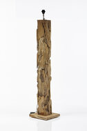 Floor Lamp Nature Square 160 Cm | Teak