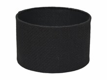 Round Lamp Shade &oslash;32x20 Black Jute