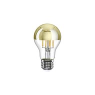 LED Gouden Halve Bol Druppellamp A60 7W 650Lm E27 2700K Dimbaar - A12