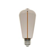 LED Rookglas Magnetische Gloeilamp Deco Lijn Edison ST64 2,2W 60Lm E27 1800K - F03