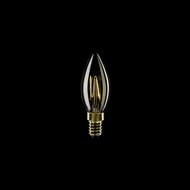 LED Gouden Gloeilamp Carbon Lijn Filament Kooi Kaars C35 3,5W 300Lm E14 2700K Dimbaar - C51 donker