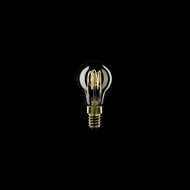 LED Gouden Gloeilamp Carbon Lijn Filament Kooi Mini Globe G45 3,4W 300Lm E14 2700K Dimbaar - C52 donker