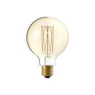 LED Gouden Gloeilamp Carbon Lijn Filament Kooi Globe G95 7W 640Lm E27 2700K Dimbaar - C55