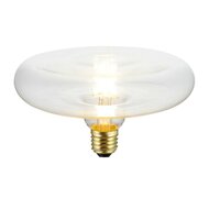 DASH D170 LED Helder Gloeilamp Gedraaid Filament 6W E27 Dimbaar 2700K aan