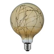 LED Globe G125 Gloeilamp - Duizend Lichten Goud 2W E27 2000K