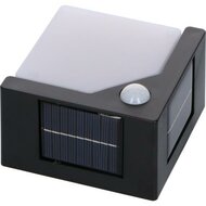 Solar Tuinlamp 50lm 2700K Zwart met IP44 Bescherming liggend