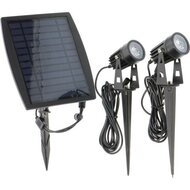 Solar Tuinlamp 140lm 3000K Zwart met IP65 Beveiliging