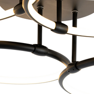 Moderne plafondlamp led details