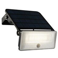 Solar Buitenlamp 1600lm 4000K Zwart met IP54 Bescherming