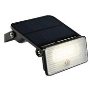 Solar Buitenlamp 1000lm 4000K Zwart met IP54 Bescherming bovenkant