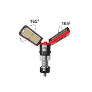 LED Werklamp op Statief 2*50W | Instelbare Lichtkleur | Verstelbare Bouwlamp