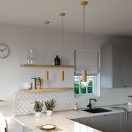 E14 Fitting Hout | Houten Pendelfitting