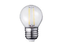 LED Filament kleine bol E27 2W 2200K Helder (G45)