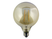 LED Globe Large Bulb E27 2W 2200K Gold (G125) | Dimmable