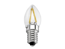 LED Filament MINI Candle Bulb (C7) E14 1W 2700K Clear