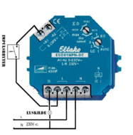 Eltako Inbouw Led Dimmer 1-400W