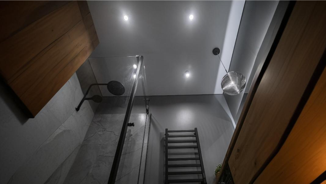 Waterproof spotlights for the bathroom