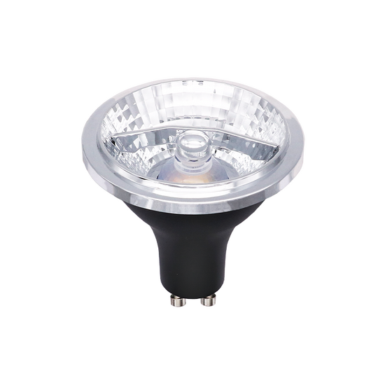 LED AR70 Spot GU10 - 6W - 1800-3000K Dim to Warm - 540 Lumen - 45° - Zwart