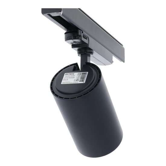 Railspot | 3-fase | Dimbaar | Zwart | 10W-20W-30W instelbaar