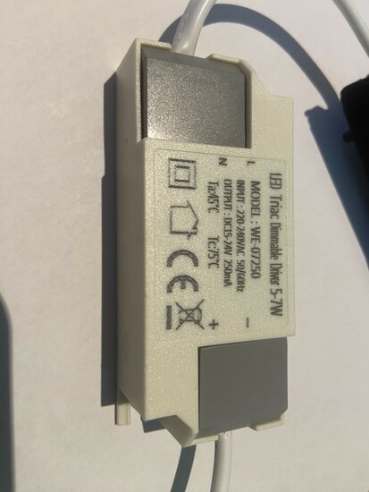 AR70 B15d Led Spot 6W 2700K | Incl dimbare driver - Image 4