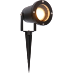 Garden Spotlight with Spike | Black | For 1x GU10 LED spotlight